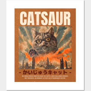 Catsaur Posters and Art